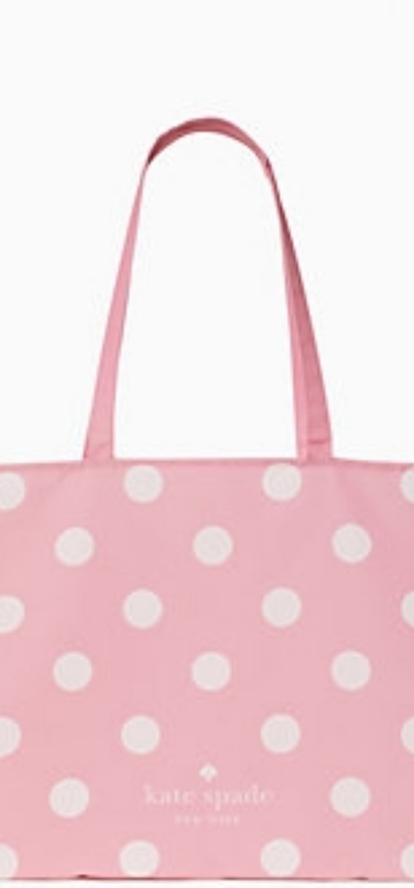 100% Authentic Kate Spade Cotton Canvas Tote